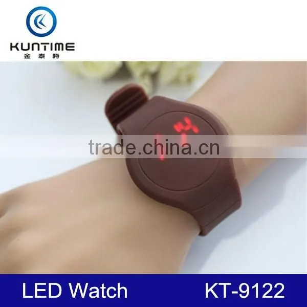 Hot Sale Customize Led Touch Screen Silicon Digital Watch photo-3