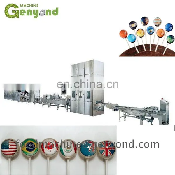Automatic Special Shaped Lollipop Candy Making Machine Single Color photo-4