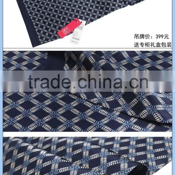 OEM Printed Silk Scarf For Men photo-2