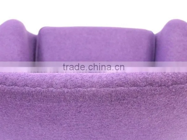 Waiting Room Comfort Design Lounge Womb Chair and Ottoman photo-5