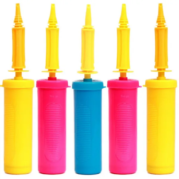 New Style Mini Air Inflator Portable Macaron Original Plastic Balloons Hand Pump for Latex Foil Balloon photo-5