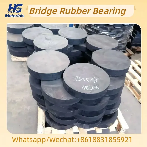 Laminated Rubber Bearing for Bridge / Bridge Elastomeric Laminated Rubber Bearing Pad photo-5
