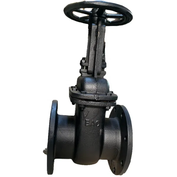 Russian Standard Cast Steel WCB Gate Valve Rising Stem Manual Hard Seal Flange GOST Gate Valve Dn200 Pn16 photo-4