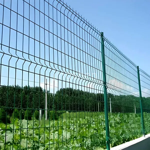 Custom-made 3D Galvanized Steel Yard Fence, 6 Feet High, Easy to Assemble, Durable, Suitable for Construction Sites and Residences. photo-2