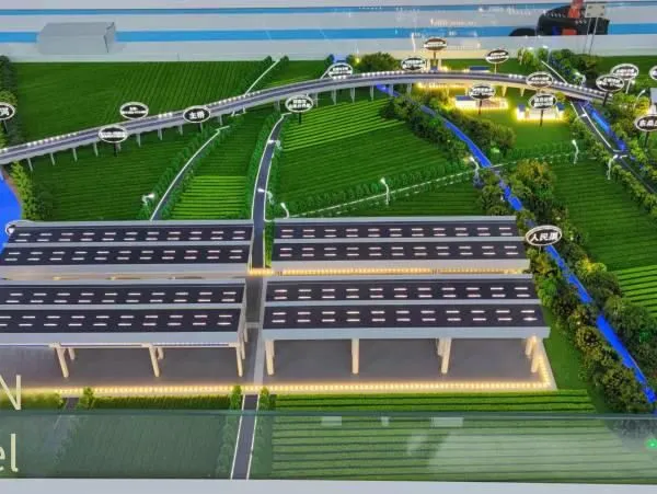 Custom-made Highway Tunnel Sand Table Models, Production of Terrain and Landform Sand Table Models