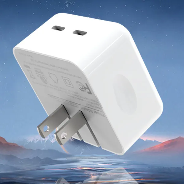 Portable QC3.0 Fast Charger Adapter for Car & Home Charging