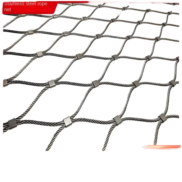 Stainless Steel Wire Rope Weave Decorative Mesh 7x7/7x19 Cable Protection Braided Products photo-2