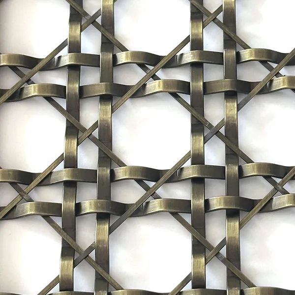 Special Offer: Bronze Metal Woven Mesh Curtain for Elevator Panel Decoration photo-2