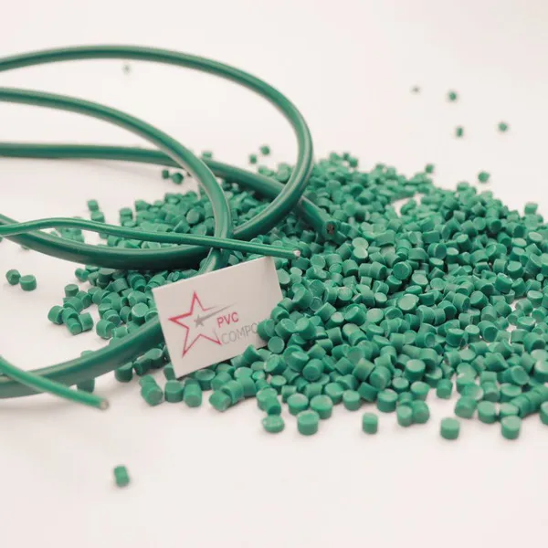 Heat Resistant PVC Compounds PVC Granules for Extrusion of Fire Resistant Wires and Cables photo-3