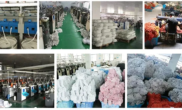 Wholesale White Cotton Work Gloves Comfortable Knitted Safety Gloves for Warehouse Packing Handling and Farm Use photo-4