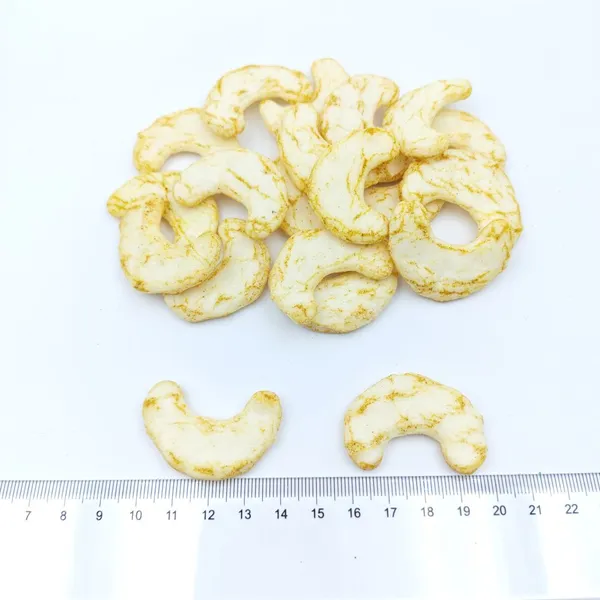 Premium BRCGS Halal Kosher Certified Savory Curry Rice Cracker Slices Cashew Shape for Global Retailers photo-5