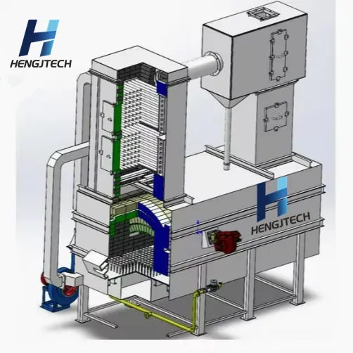 Top Quality Thermal Sand Reclamation Production Line Vertical Roasting Furnace
