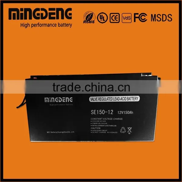 Long Life UPS Battery Solar Battery Lead Acid Battery 12V 100AH AGM Battery