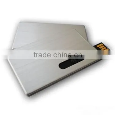 USB 2.0 High Speed Business Card Metal Usb Flash Drive 2GB for Promotion Gift photo-5