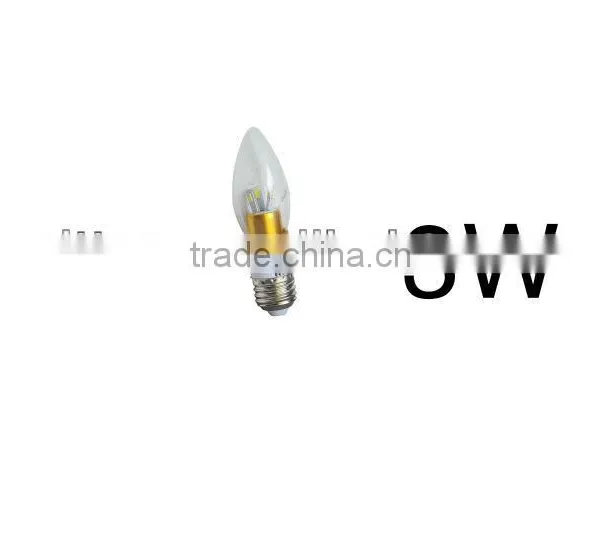 Led Enery Saving Led Candle Bulb Light,3W