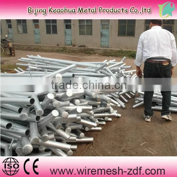 Fence Supplies galvanized steel fence poles