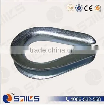 Carbon Steel DIN6899B Wire Rope Cable Thimble photo-2