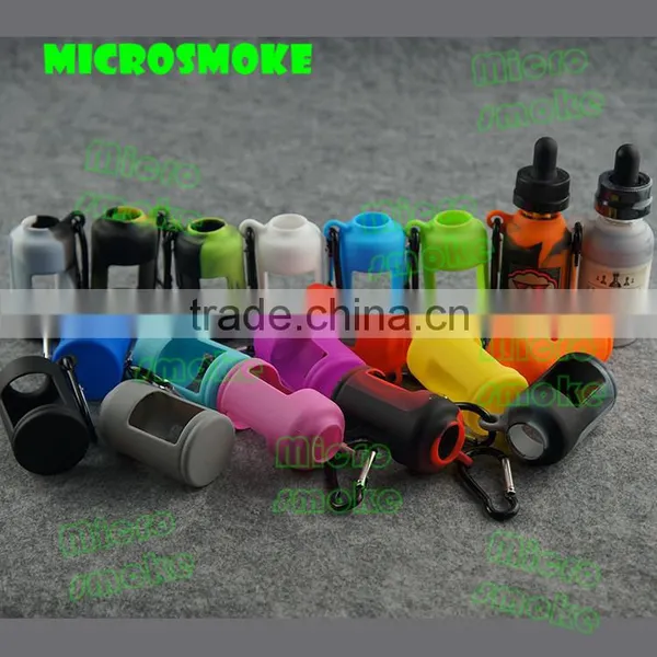 5ml 10ml 15ml 30ml Silicon Material Eye Dropper Glass Plastic Bottles, e Juice Protective E-liquid Bottle Silicone Case photo-2