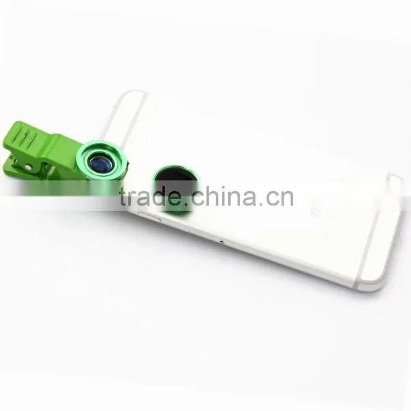 Mobile Phone Accessories One Step Clip-on Camera Lens 0.65x Wide Angle Lens 15x Macro Lens photo-2
