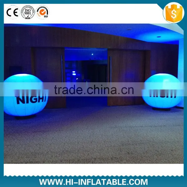 Colorful Customized Fantastic Hanging Decorative Inflatable Hanging Ball With LED Lights photo-6
