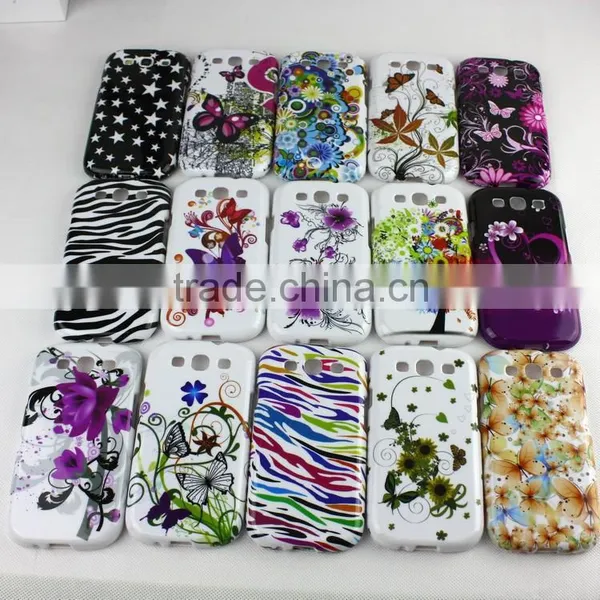 With Custom Designs Printing Front and Back Case Cover for Samsung Galaxy S3 I9300