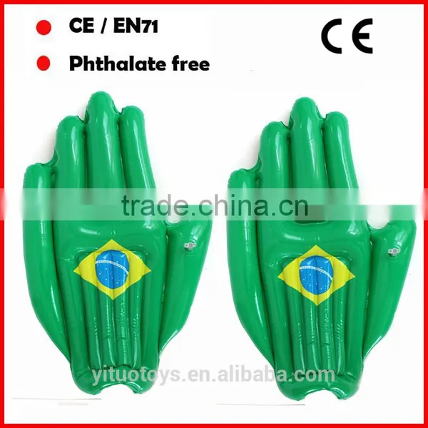 PVC Inflatable Hand Inflatable Thumb Hand With Logo photo-3