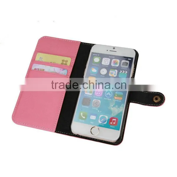 For IPhone Leather Case, Smart Phone Flip Cover, Protective Stand Case for Apple Phone photo-5
