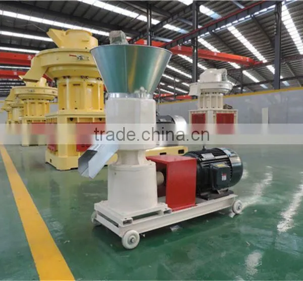22 kw Household Flat Die Pellet Mill for Waste Paper photo-2