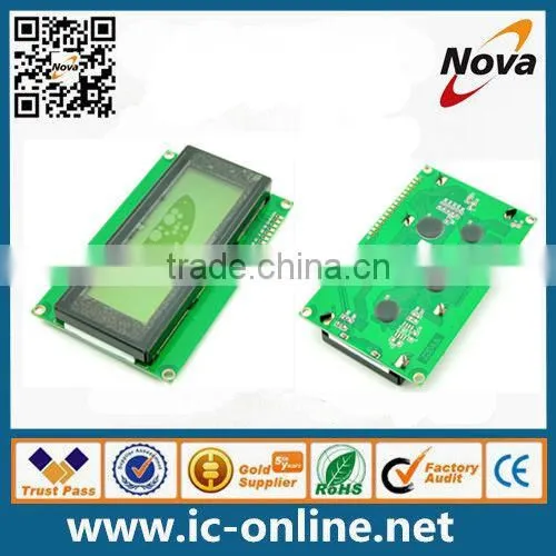 High quality for 2004A LCD screen J204A 20*4 with yellow- green color