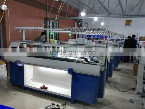 52 Inches Double System & Three System Flat Knitting Machine