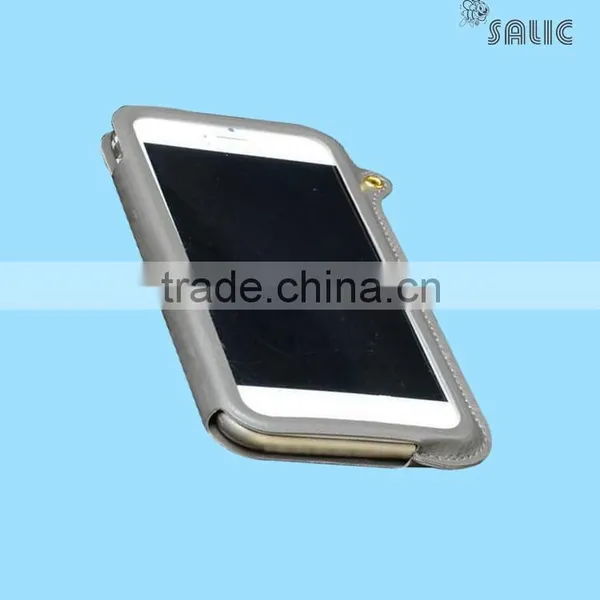 Stand Holder pu Leather Cover for IPhone 6 Mobile Holder photo-3