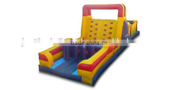 50ft Long Cheap Kids Obstacle Course Inflatable Equipment for Fun photo-4