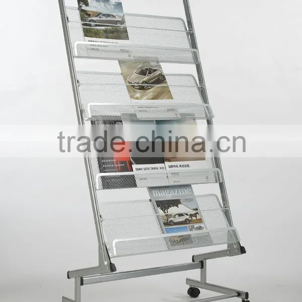 Various Type Newspaper Brochure Stand Display Rack photo-4
