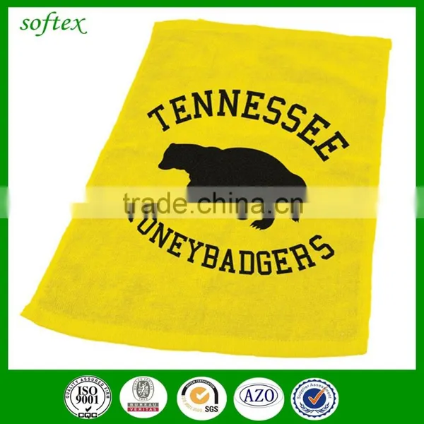 China Wholesale 100% Cotton Logo Print Custom Rally Towel Quality Choice photo-2