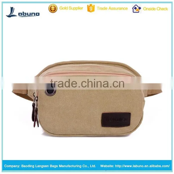 Top Quality Round Canvas Military Bag Bags Elegant Waist Bag photo-5