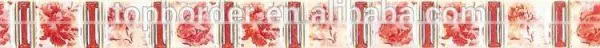 Hot Sale Ceramic Glazed Border 300x20mm photo-2