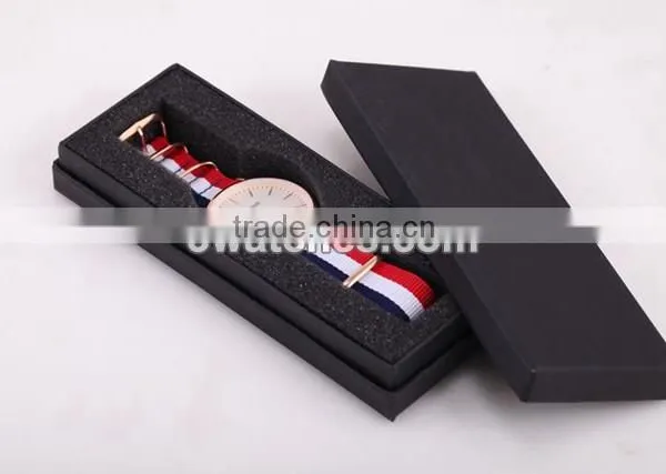 Manufacturer Customize Luxury Watch Box Fashion Nylon Watch Gift Box Quality Brand Watch Boxes 100% Brand New High Quality photo-2