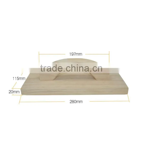 High Quality Solid Wood Pine Wooden Plastering Trowel Float Trowel photo-2
