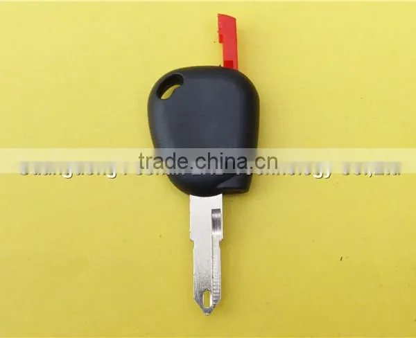 Replacement One Button Remote Key Fob Blank for RENAULT With Light and Red Plug photo-3