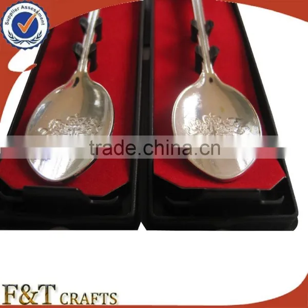 Zinc Alloy 3Dbuildings High Quality Plating Nickle Spoon/souvenir Gift photo-6