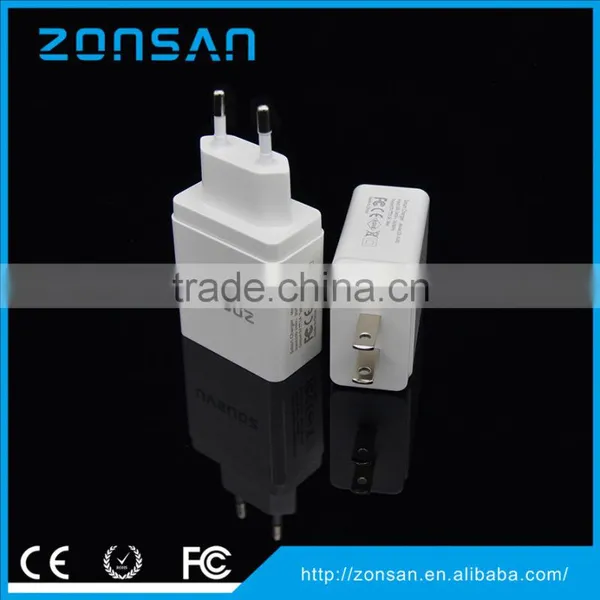 3.1A 3 Port Smart IC Home Charger Mobile Phone Accessories Wholesale In Shenzhen photo-2