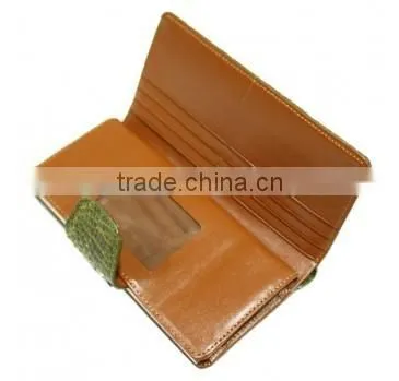 Crocodile Leather Wallet for Women SWCRW-016 photo-3