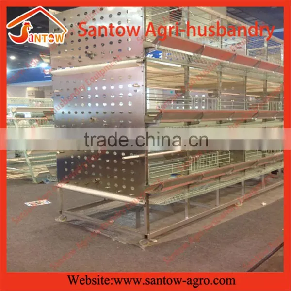 Stable Steel Structure Chicken Egg Layer Cage Broiler Breeder Farm photo-3