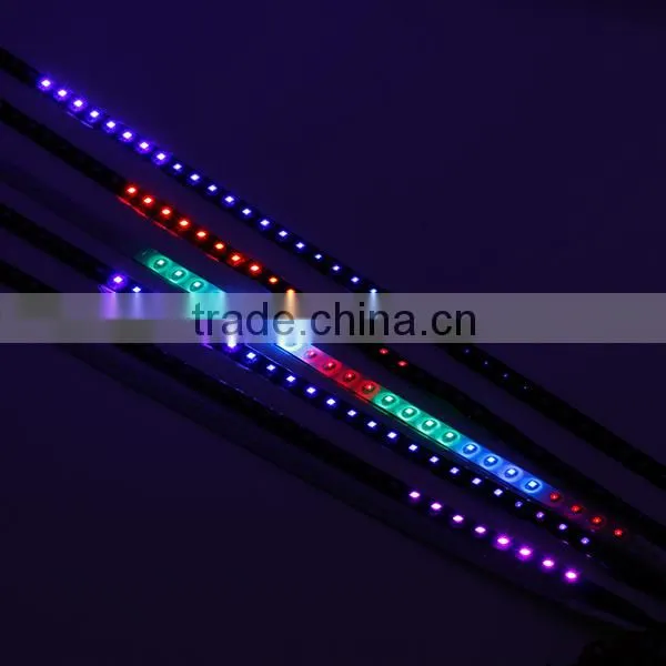 44smd 12V dc Car Auto Led Knight Rider Light 1210 60cm Flash Decoration Led Strobe Lights photo-4