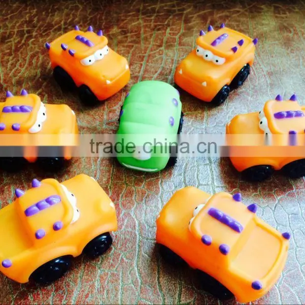 CE Roto Vinyl Pvc Mini Caterpillar Car Toy for Kids