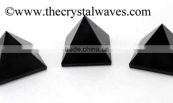 Wholesale Black Agate Pyramid