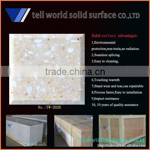 100% Acrylic Solid Surface/durable Magic Stone Solid Surface