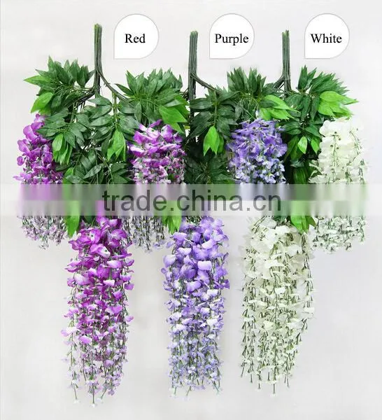 Artificial Wisteria Flower for Indoor Decoration photo-4