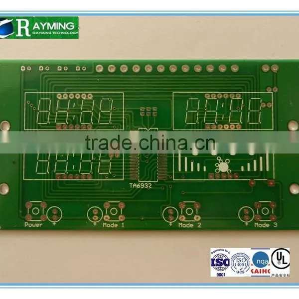 Round Shape Red Soldermask 6 Layers Pads Pcb photo-3