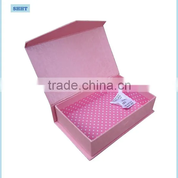 Gift Packaging Paper Box With Color Ribbon and Custom Design photo-3